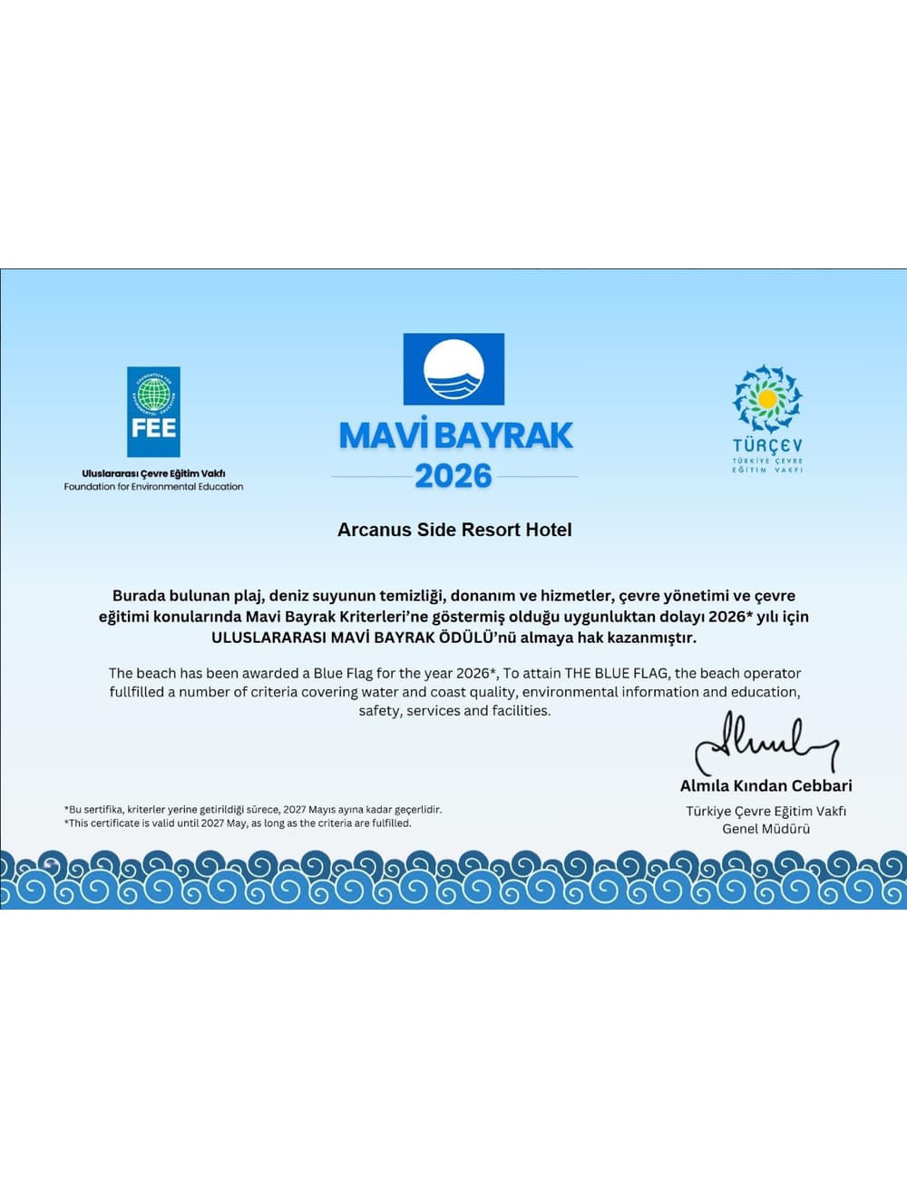 Mavi Bayrak 2026